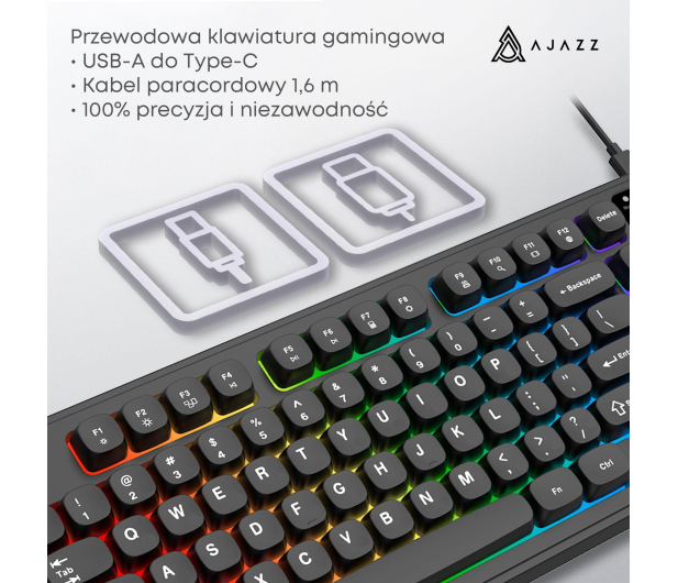 Ajazz AF98 czarna - 1536379 - zdjęcie 9